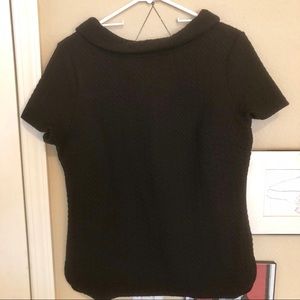 Boden black knit top US 10